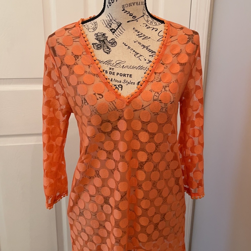 Orange cover up - Picture 2 of 5